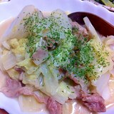 豚肉と白菜のクリーム煮〜生姜風味〜